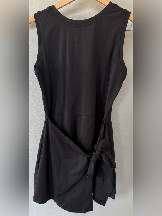 Crane Dresses & Skirts - Crane Athleisure Dress | Large 12‑14 | Black | Tie Waist | NWT | Pickleball/Tenn